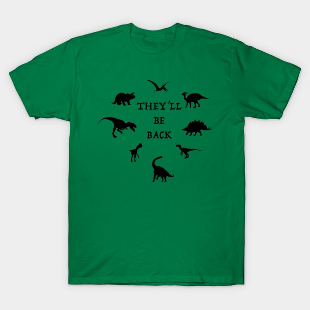 They'll Be Back T-Shirt by koifish